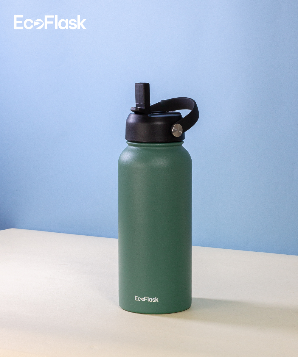 Bình giữ nhiệt EcoFlask 1000ml có ống hút - (C06)