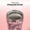 Ly giữ nhiệt, cốc giữ nhiệt EcoFlask 500ml thiết kế hoạ tiết cao cấp chính hãng, inox 304, có ống hút, bảo hành 3 năm