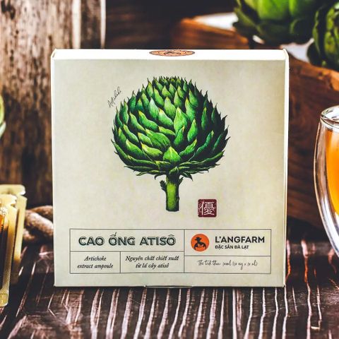  Cao ống atisô thảo mộc Langfarm - Giúp mát gan, thanh lọc cơ thể, đẹp da (Đậm đặc gấp đôi) 