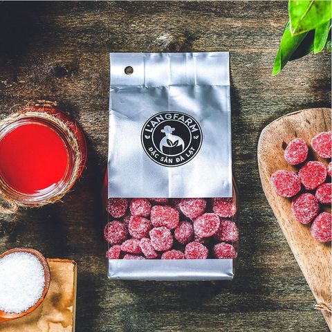  Kẹo dâu tây đặc sản L'angfarm 