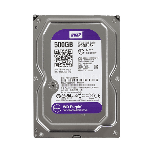 Ổ cứng Western tím 500GB (purple)