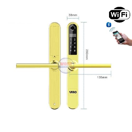 Khóa cửa nhôm wifi xingfa Viro VR-S31B