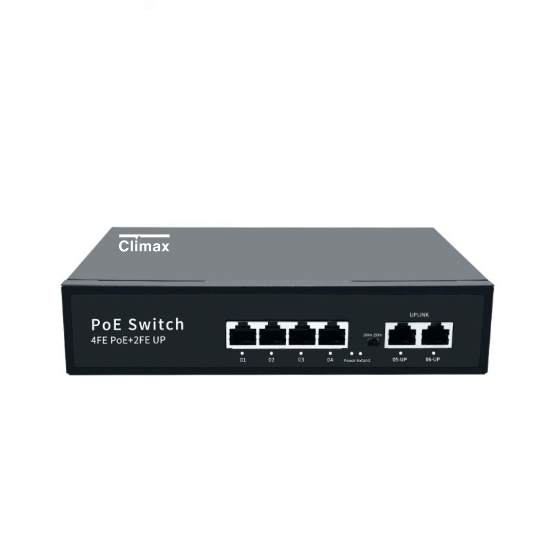 Switch POE 4 Cổng CL-PE100-4P2