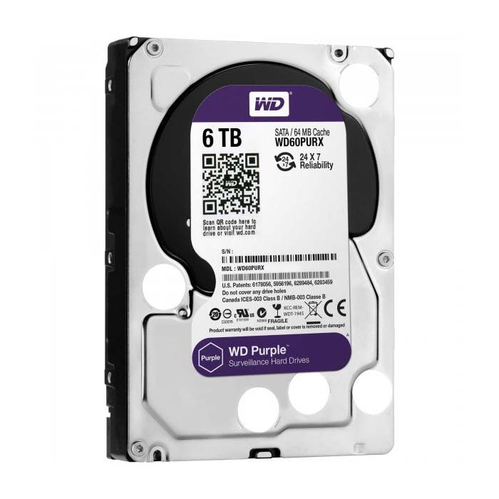 Ổ cứng Western Purple 6TB