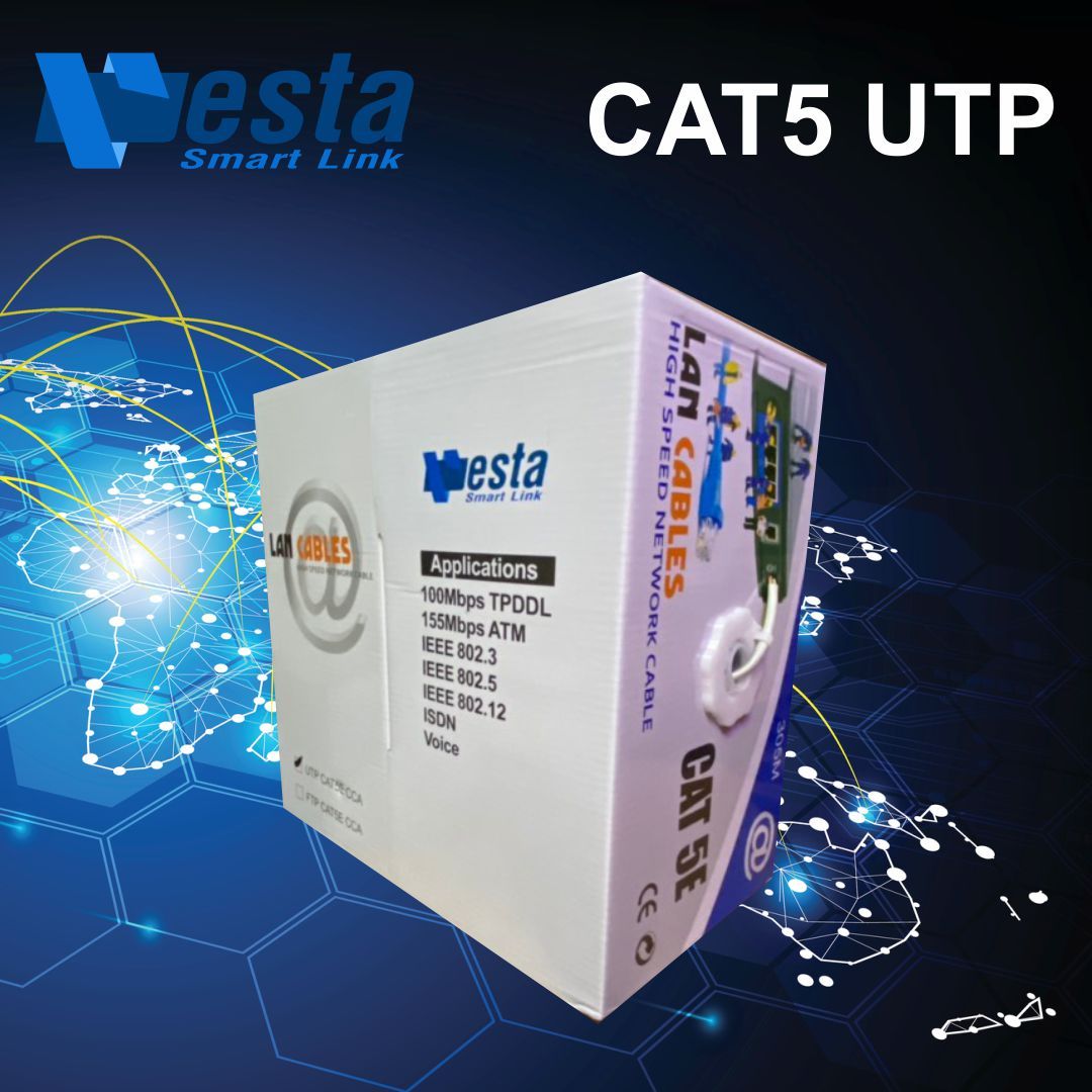 Cáp mạng Vesta Cat5E UTP VS-UTP5E-CO