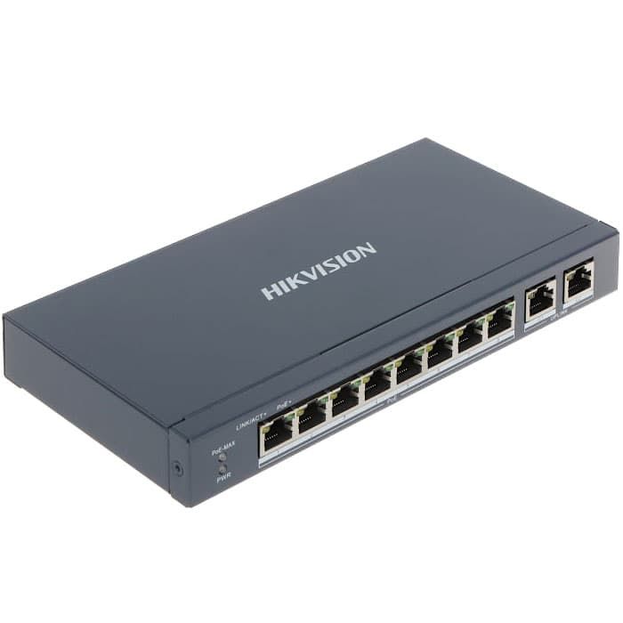 Smart PoE Switch 8 port HIKVISION DS-3E0310P-E/M