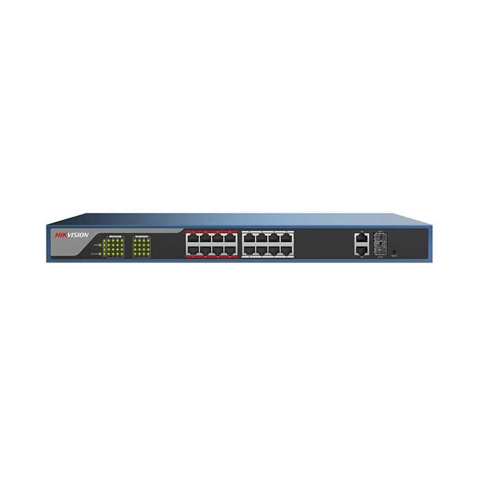 Smart PoE Switch 16 port HIKVISION DS-3E1318P-EI