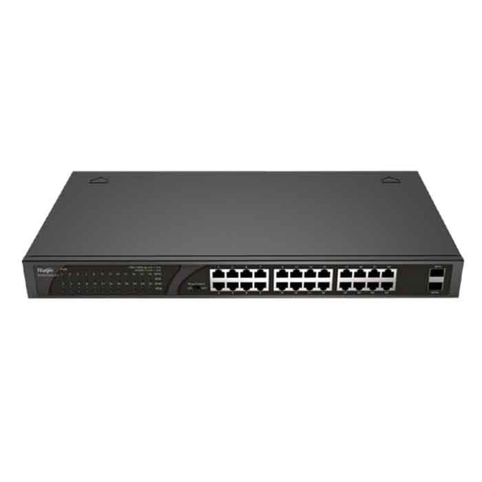 SWITCHES 24 Port POE Ruijie RG-ES126G-LP-L