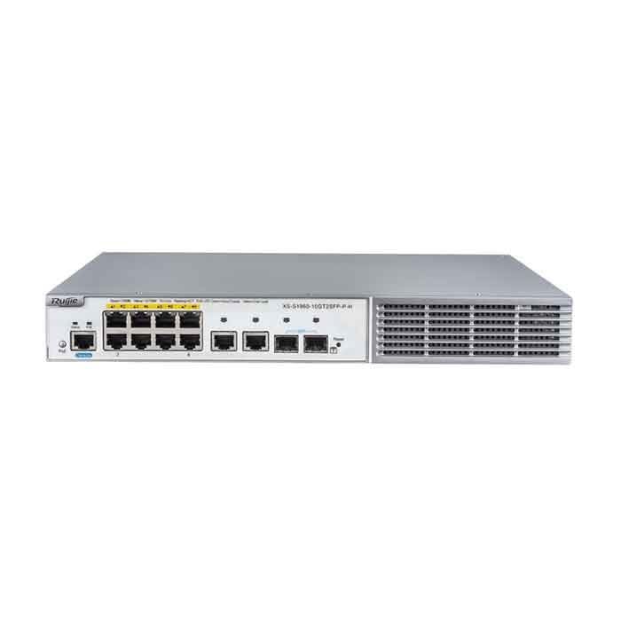 SWITCH POE RUIJIE XS-S1960-10GT2SFP-P-H