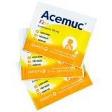  Thuốc cốm Acemuc Kids 100mg long đàm, tiêu nhầy, giảm ho 