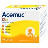  Thuốc cốm Acemuc Kids 100mg long đàm, tiêu nhầy, giảm ho 