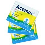  Thuốc cốm Acemuc Kids 200mg long đàm, tiêu nhầy, giảm ho 