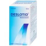  Siro Deslotid điều trị dị ứng da,viêm mũi dị ứng, mày đay (30ml) 