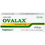  Viên nhuận tràng Ovalax 5mg điều trị táo bón, làm sạch ruột 