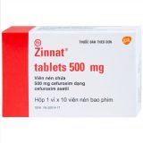 Thuốc Zinnat 500mg điều trị các chứng nhiễm khuẩn 