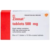  Thuốc Zinnat 500mg điều trị các chứng nhiễm khuẩn 