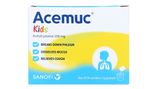  Thuốc cốm Acemuc Kids 200mg long đàm, tiêu nhầy, giảm ho 