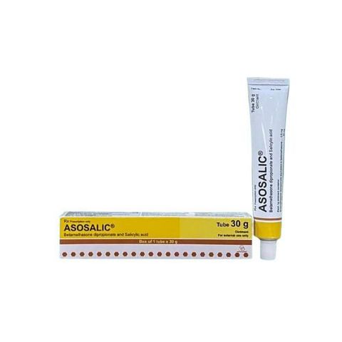  Tuýp Asosalic điều trị bệnh sừng hóa, khô da (30g). 