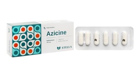  Viên uống Azicine 250mg điều trị nhiễm khuẩn do vi khuẩn nhạy cảm. 
