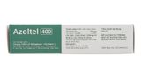  Thuốc Azoltel 400mg điều trị nhiễm một hoặc nhiều loại ký sinh trùng đường ruột (1 viên) 