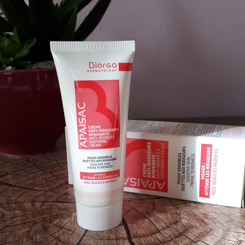 Kem dưỡng làm dịu da ửng đỏ Biorga Dermatology Apaisac Anti-Redness Soothing Cream 40ml 