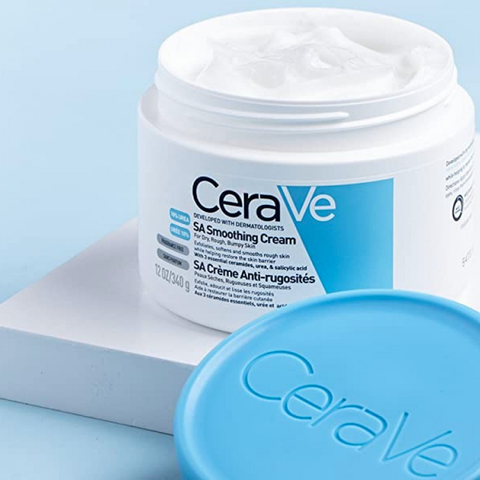  Kem dưỡng ẩm cho da khô và da nhạy cảm CeraVe SA Smoothing Cream Ure 10% 340g 