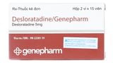  Viên Genepharm Desloratadine 5mg điều trị viêm mũi dị ứng, mày đay, mẩn ngứa. 