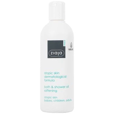  Dầu tắm mềm mịn da Ziaja Med Atopic Skin Dermatological Formula Bath & Shower Oil Softening 270ml 