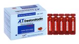  Dung dịch uống A.T Desloratadin 2.5mg/5ml giảm viêm mũi dị ứng, mày đay (30 ống x 5ml). 