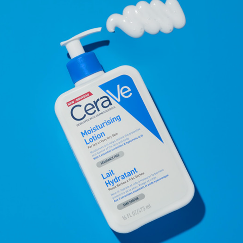  Sữa dưỡng giúp dưỡng ẩm dành cho da khô và rất khô CeraVe Moisturising Lotion 473ml 