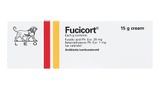  Thuốc Fucicort cream điều trị các bệnh ngoài da do nhiễm khuẩn (15g). 