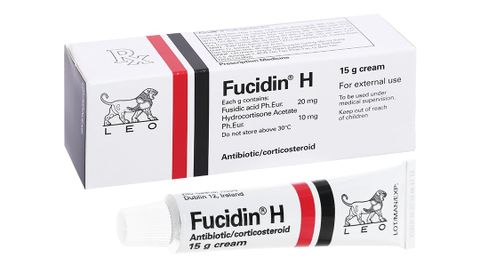  Tuýp Fucidin H cream 15g điều trị viêm da 