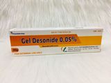  Tuýp Gel Desonide 0,05% điều trị viêm da cơ địa, viêm da dị ứng, vảy nến, chàm tiếp xúc (15g). 