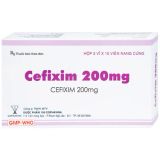  Thuốc Cefixim 200mg điều trị nhiễm khuẩn 