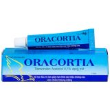  Thuốc mỡ Oracortia 0,1% giảm triệu chứng viêm nhiễm khoang miệng, loét do chấn thương 