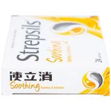 Viên ngậm Strepsils Soothing Honey & Lemon kháng khuẩn, giảm đau họng 