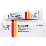  Thuốc Fucicort cream điều trị các bệnh ngoài da do nhiễm khuẩn (15g). 