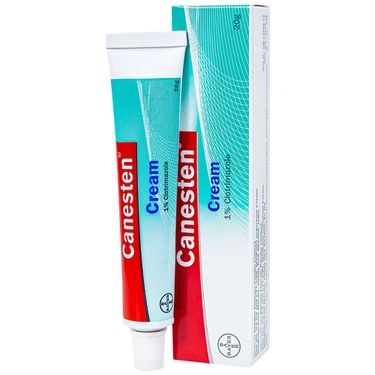  Tuýp Canesten Cream 1% Clotrimazole điều trị nấm da tay chân, nấm thân mình, nấm bẹn và lang ben ( 20g ). 