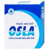  Thuốc nhỏ mắt Osla dùng cho mắt mỏi, mắt khô, ngứa mắt, khô rát mắt (15ml) 