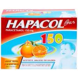  Bột sủi Hapacol 150 giảm đau, hạ sốt cho trẻ 