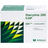  Thuốc Stacytine 200 CAP điều trị long đờm trong viêm phế quản 