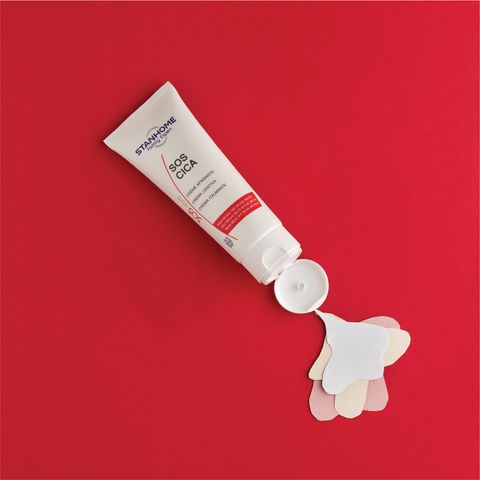  Kem dưỡng ẩm phục hồi cho da mặt và cơ thể Stanhome Sos Cica 75ml 