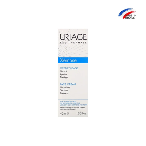  Kem chăm sóc da mặt khô Uriage Xemose Creme Visage Face Cream 40ml 