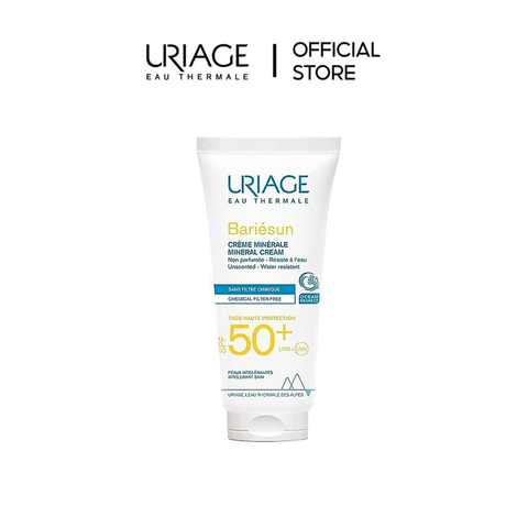 Kem chống nắng vật lý Uriage Bariesun SPF50+ Creme Minerale 100ml 