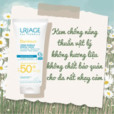  Kem chống nắng vật lý Uriage Bariesun SPF50+ Creme Minerale 100ml 