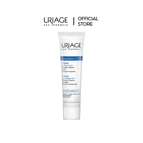  Kem làm dịu, làm lành và phục hồi da tổn thương Uriage Bariederm Cica-Creme 40ml 