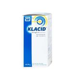  Cốm pha hỗn dịch uống Klacid 125mg/5ml điều trị nhiễm khuẩn đường hô hấp (60ml) 