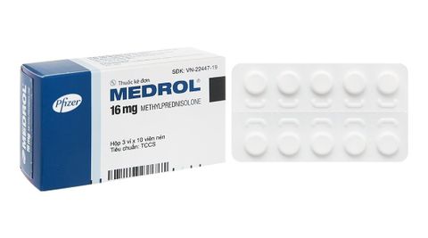  Thuốc Medrol 4mg kháng viêm, điều trị rối loạn nội tiết, viêm tuyến giáp 