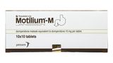  Viên nén Motilium-M 10mg điều trị triệu chứng nôn và buồn nôn, đầy bụng. 