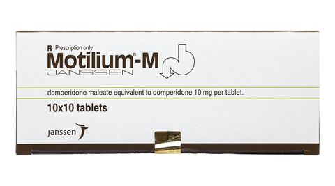  Viên nén Motilium-M 10mg điều trị triệu chứng nôn và buồn nôn, đầy bụng. 